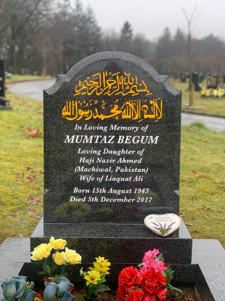 The Darwen Headstone In Britz Grey